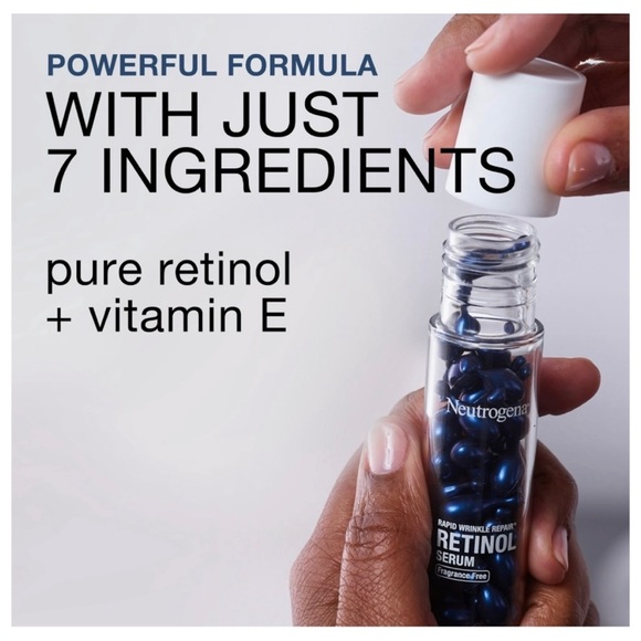 Nib Neutrogena Rapid Wrinkle Repair Retinol Face Serum Capsules, 30 ct - Picture 10 of 12